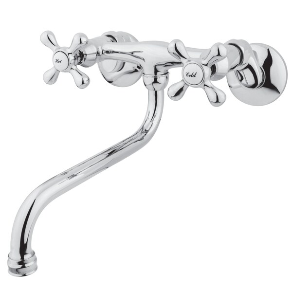 KS215C Adjustable Center Wall Mount Bathroom Faucet